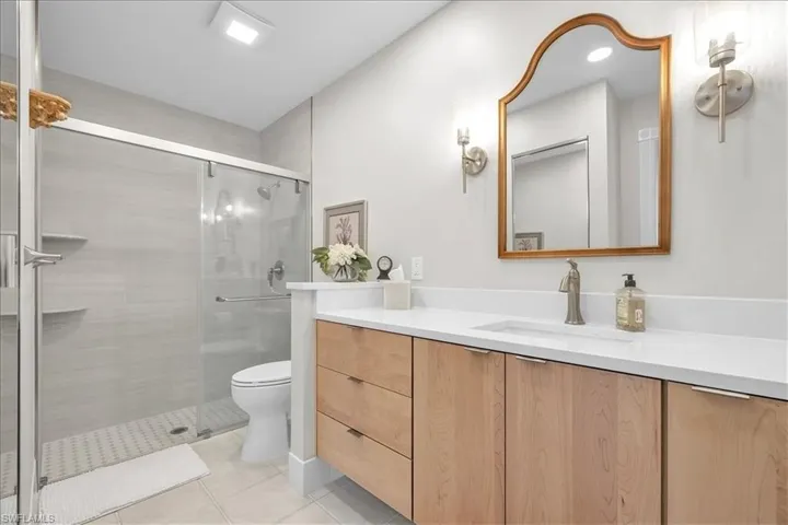 Remodeled master bathroom!