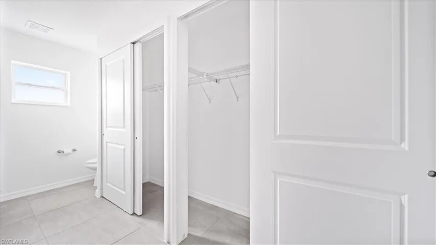 View of closet