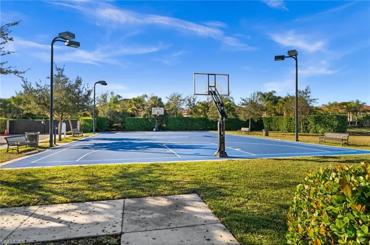 Outdoor basketball