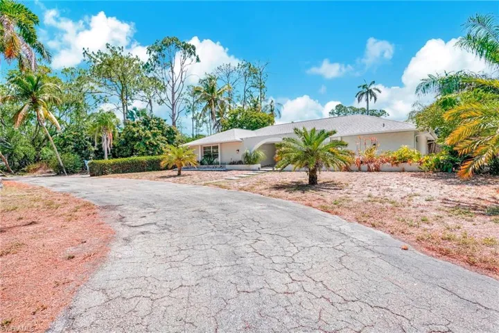 View of ranch-style home