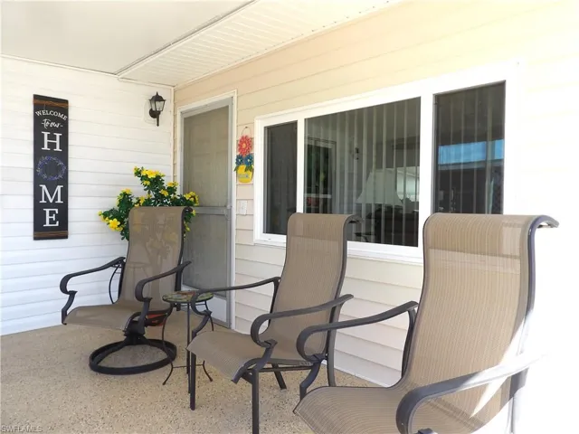 View of porch