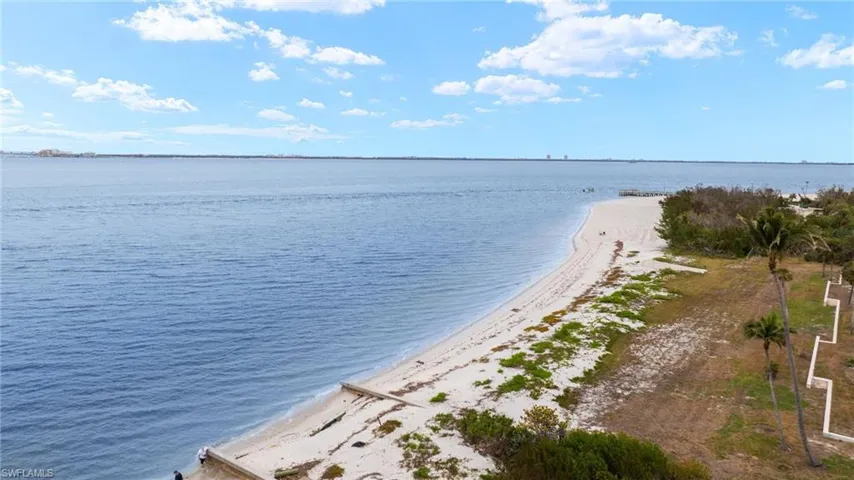 Water view with local beach