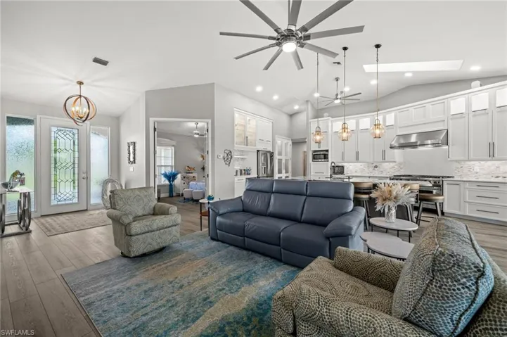 The living room is perfect for relaxing