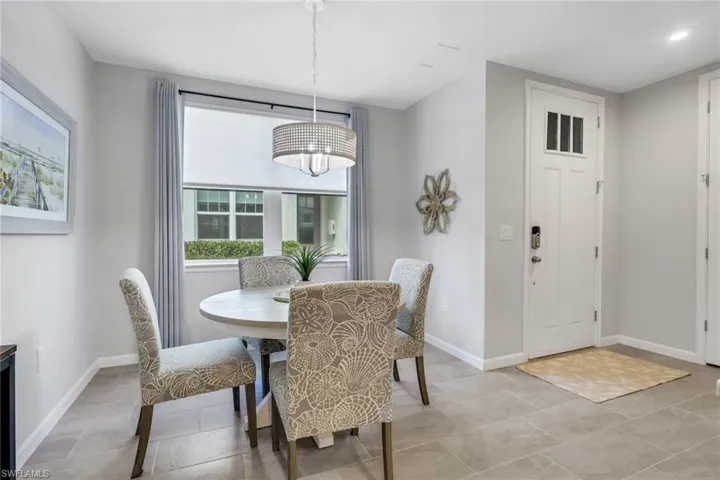 Dining room featuring baseboards
