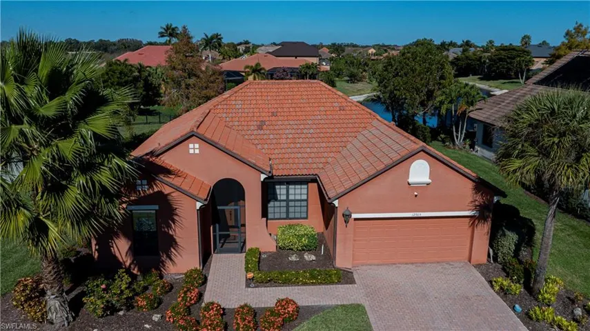 aerial of home