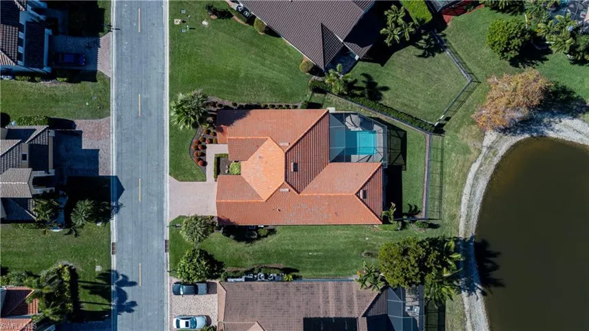 aerial of home