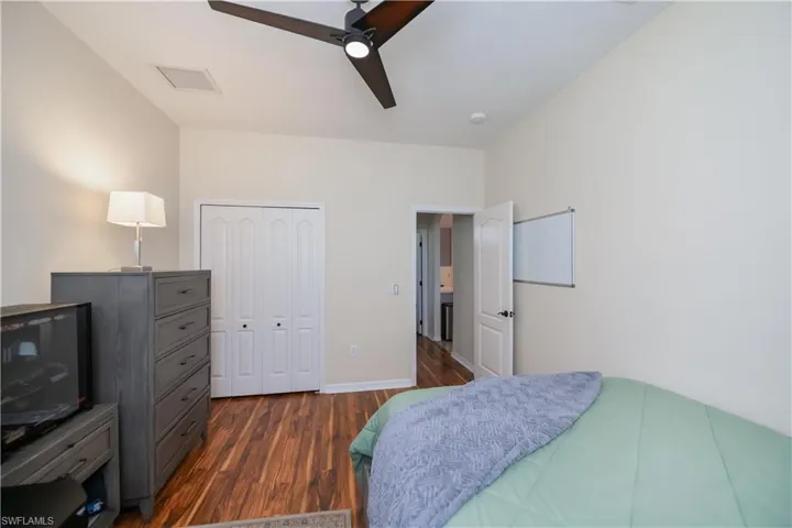 guest bedroom #2 looking out to hallway