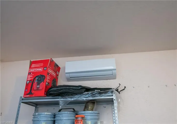 A/C split in garage