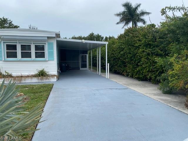 Extra Wide Driveway