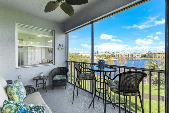 Spacious Lanai with Lake View