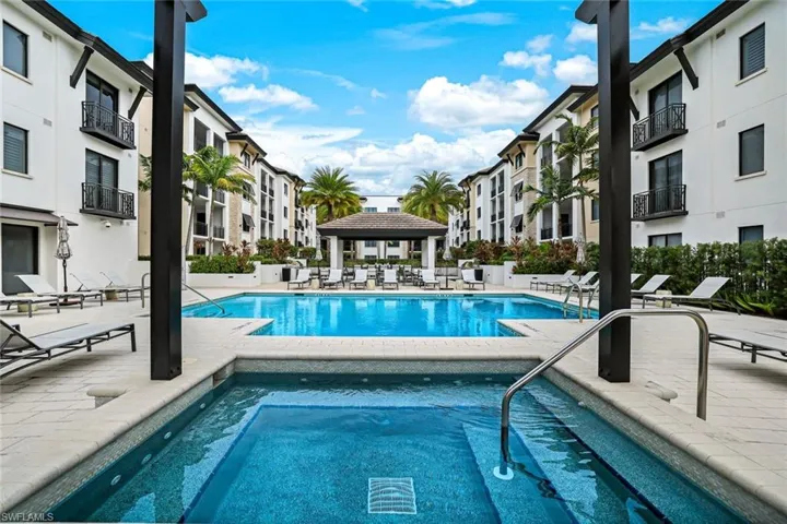 Amenity Deck with Resort Spa and Pool