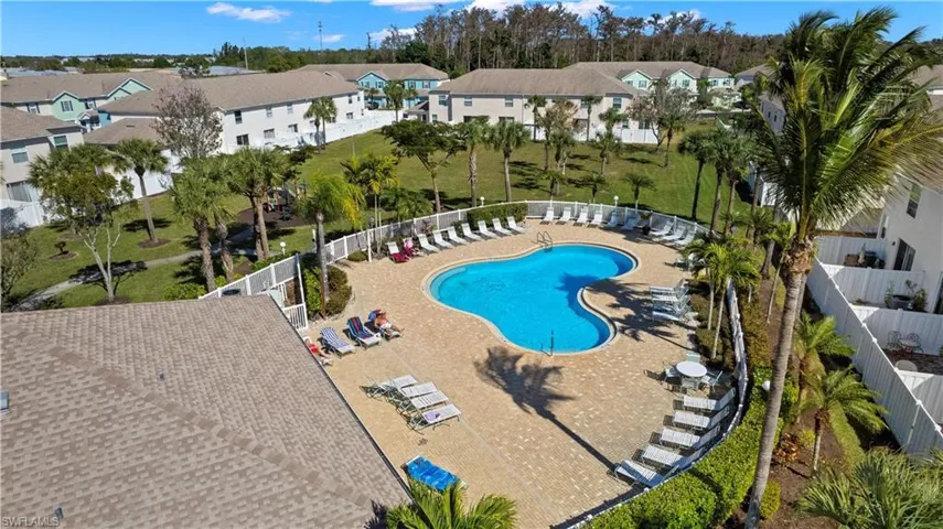 View of pool