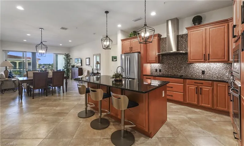 Kitchen, Living and Lanai