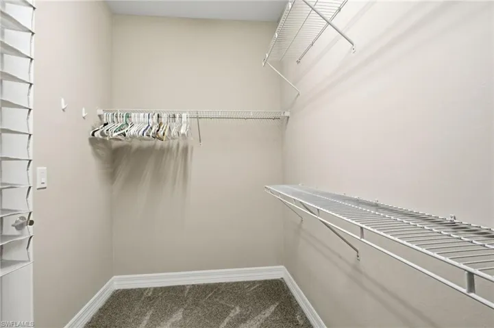 Walk-in closet in Primary Bedroom