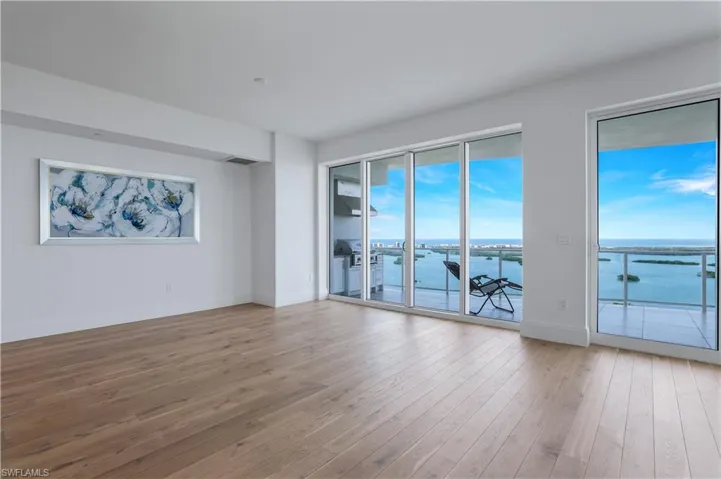 Guest bedroom one with more spectacular views and access to the open air balcony.