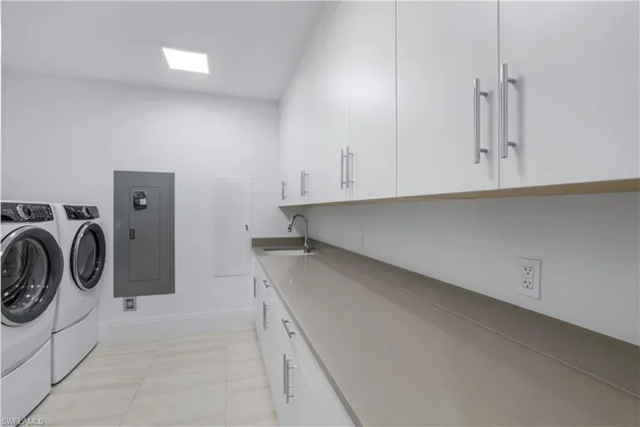 Oversized laundry room.