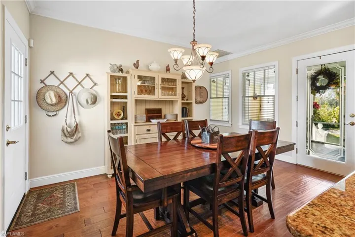 Etched full glass door from porch opens to your dinning area. Half glass door opens to the back deck overlooking the back pastures.