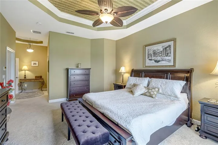 The primary bedroom also allows lanai access.