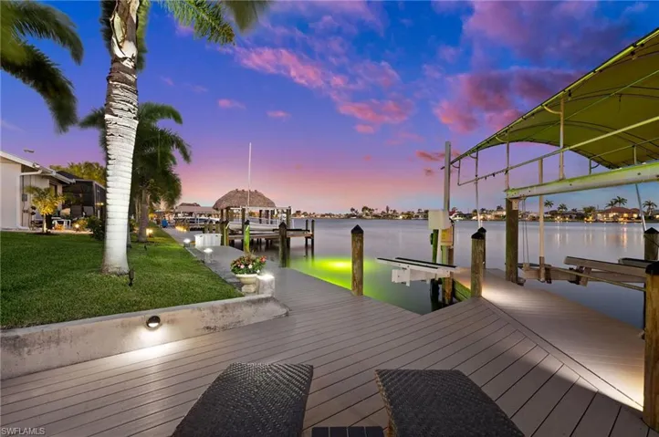 Exterior lighting and 2 fish lights.