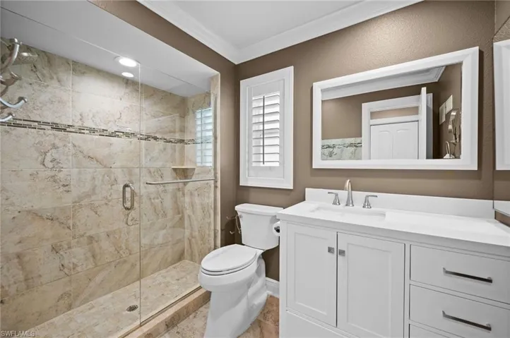 Master Bath with large shower