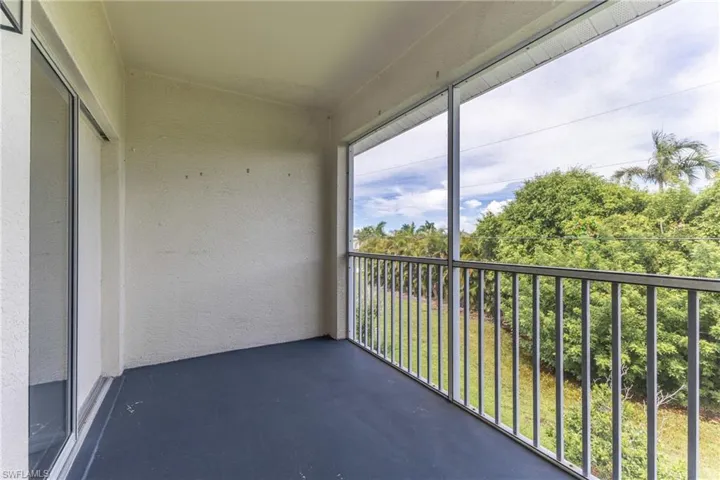 Balcony with a sunroom