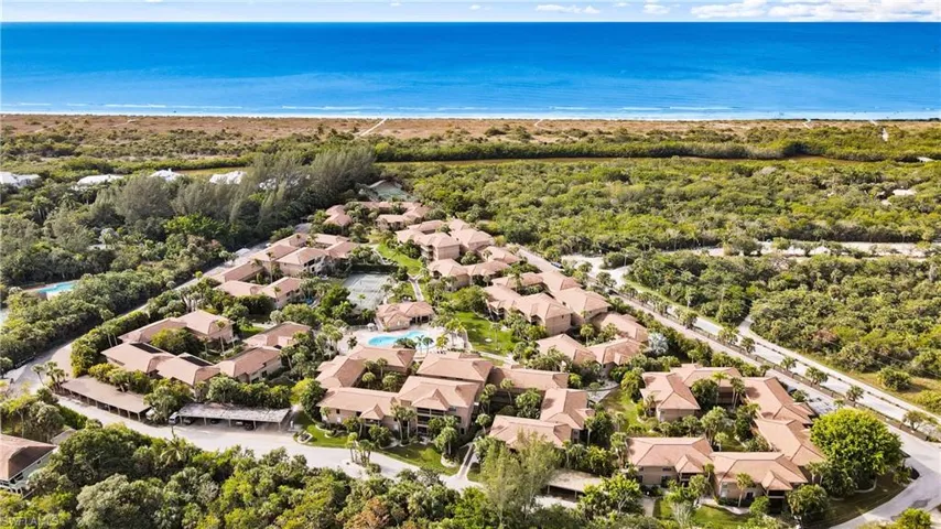Pre Hurricane Ian aerial of community