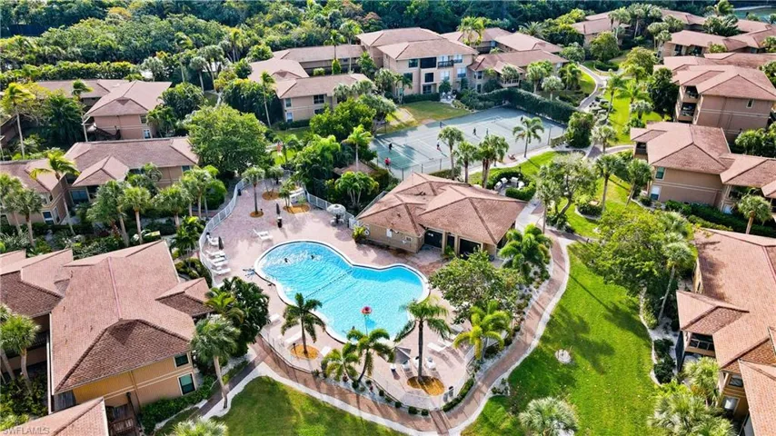 Pre Hurricane Ian aerial of community
