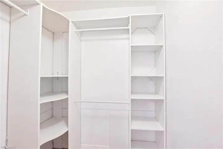 2nd bedroom walk in closet