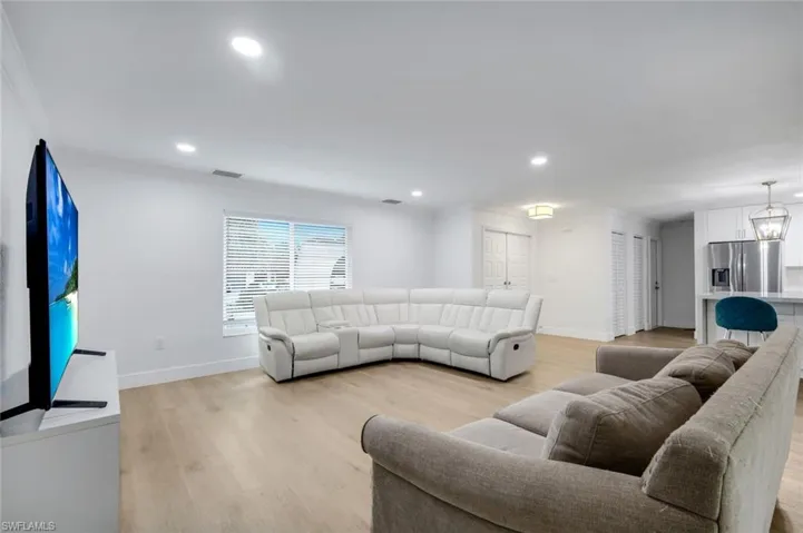 Open concept allows for easy living.