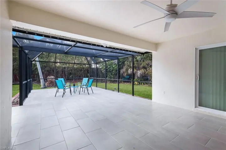 Dine alfresco on your lanai....plenty of shade.