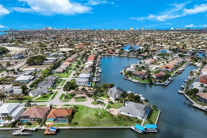View of urban area with nearby suburban area