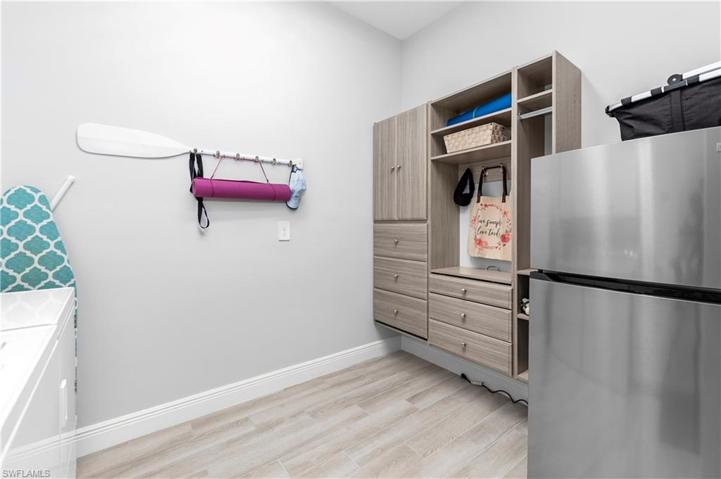 HUGE LAUNDRY ROOM. Refrigerator does not convey