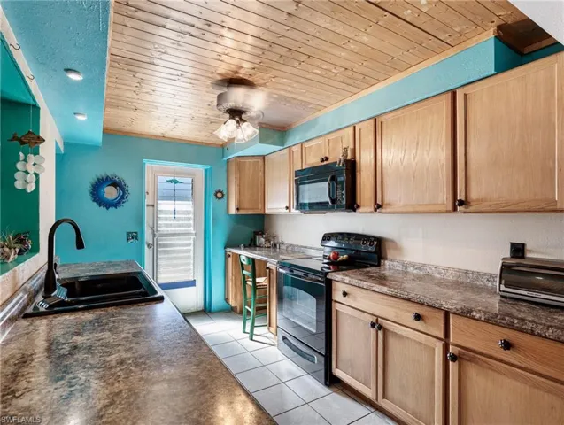 Wide Galley Kitchen