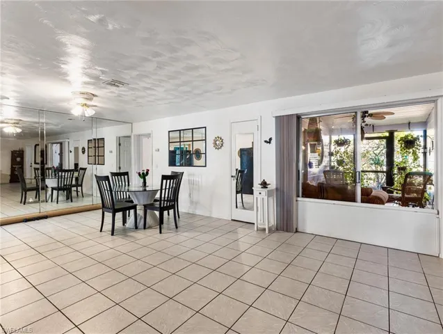 Open Living/Dining Area