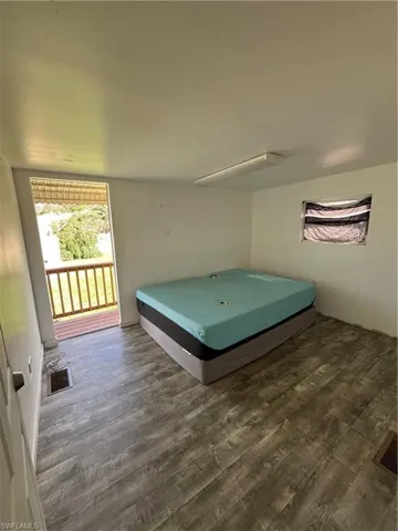 addition used as a 2nd bedroom (no closet)