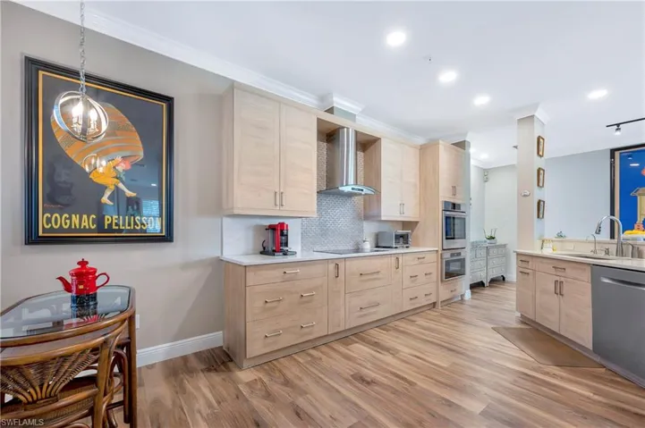 Kitchen with Custom Cabinets