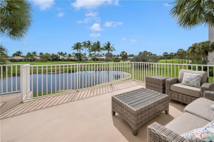 Balcony Patio with Golf View