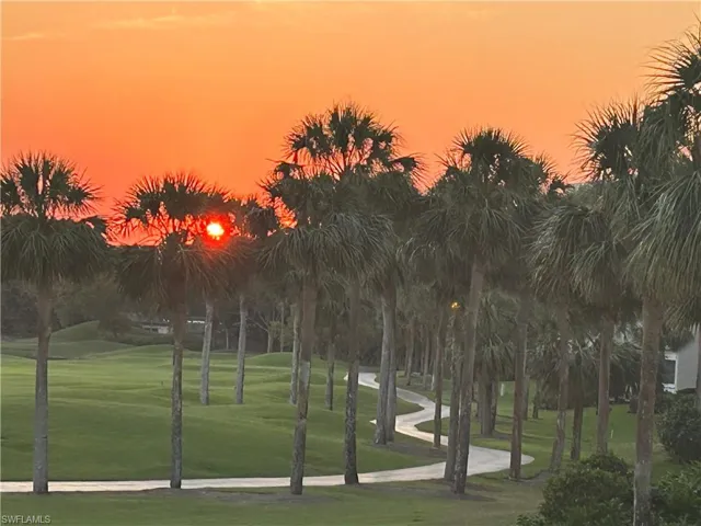 Sunset from Balcony Patio