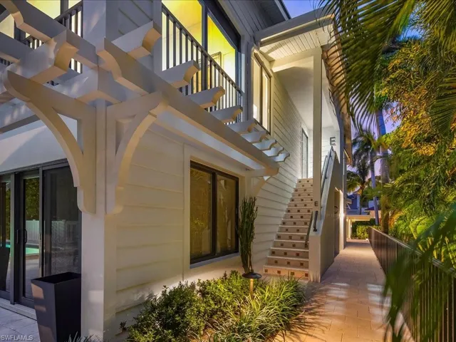 Doorway to property