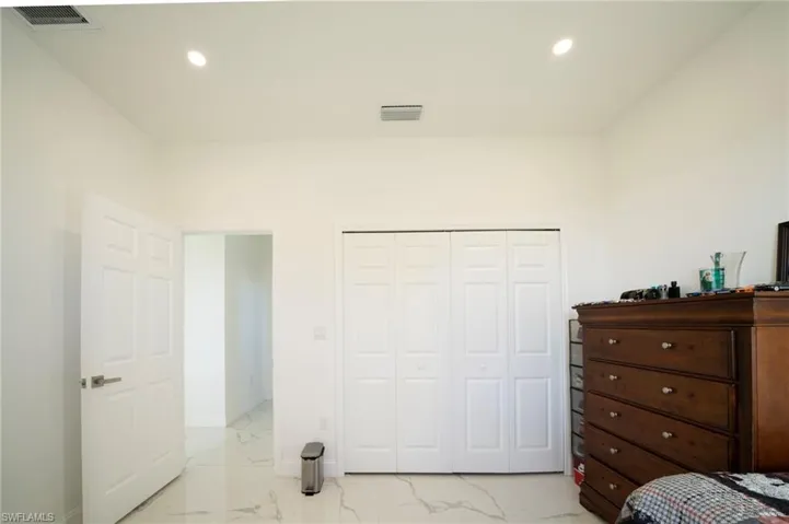 Bedroom featuring a closet