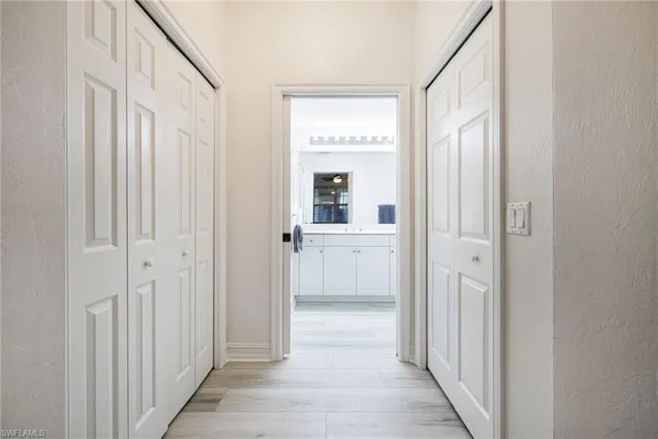 Two closets