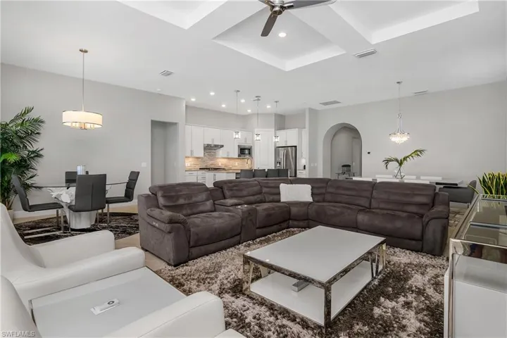 Enjoy this open floor plan.