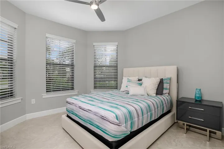 Guest bedroom in the front of the house.