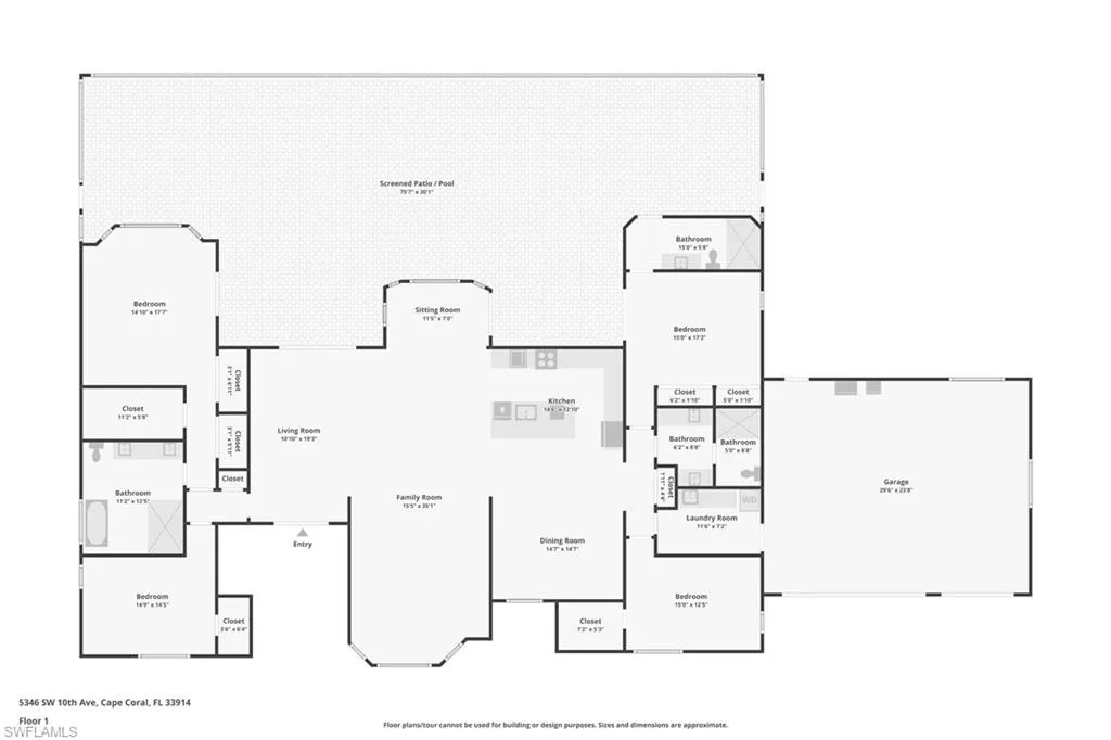 5346 10th AVE, Cape Coral, FL 33914,225062630