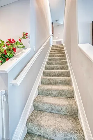 View of stairs