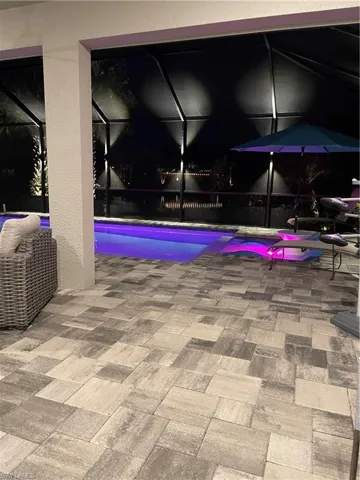 View of outdoor pool