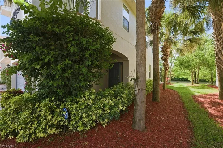 North side of home