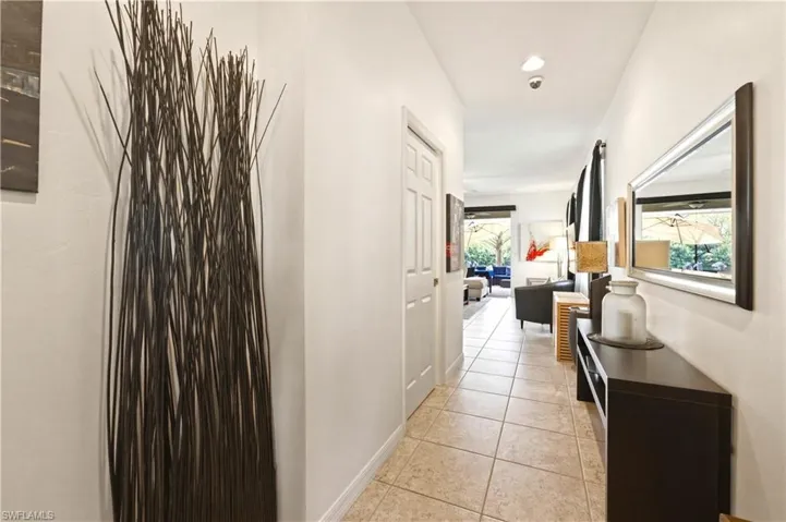 Entry hallway