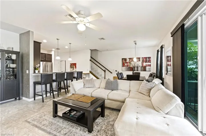 Living room area