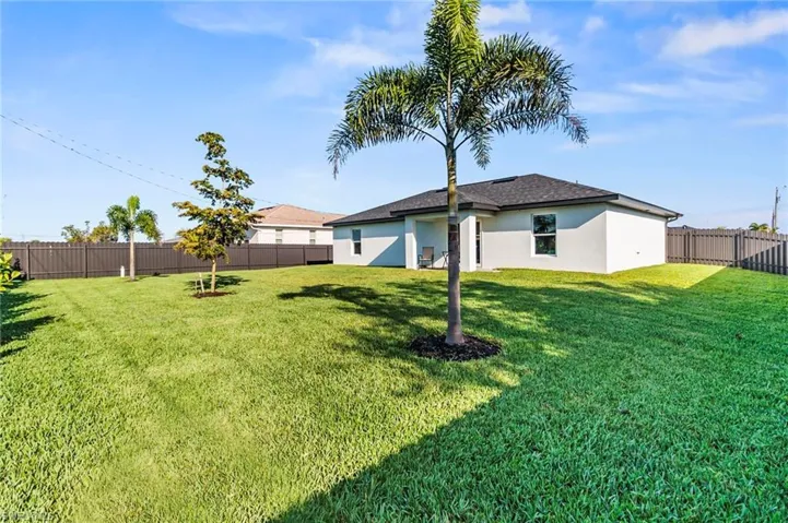 Lush, Spacious, Fenced Backyard
